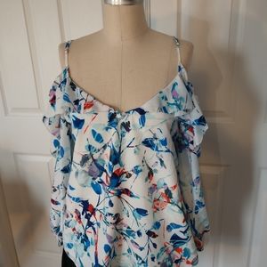Parker Cold Shoulder Blouse